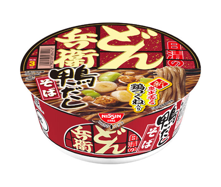 日清食品 日清のどん兵衛 鴨だしそば 104g×12個入【日本出荷】