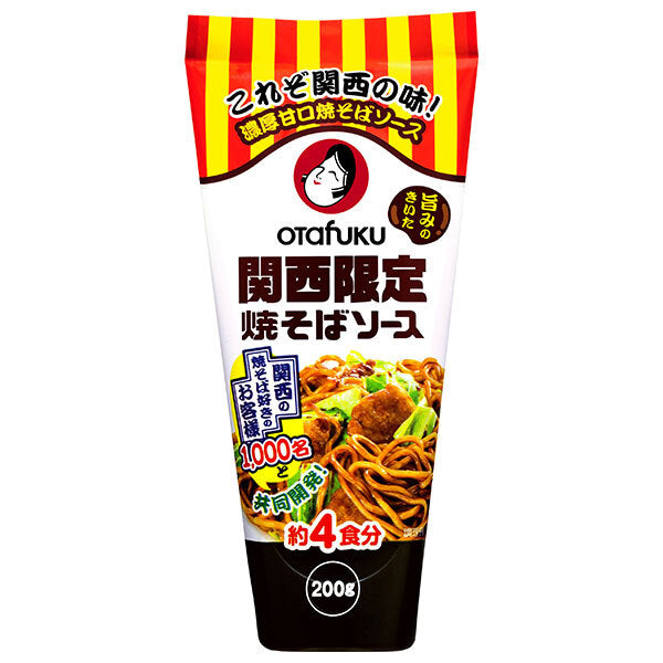 オタフク 関西限定 焼そばソース 200g×12本入【日本出荷】