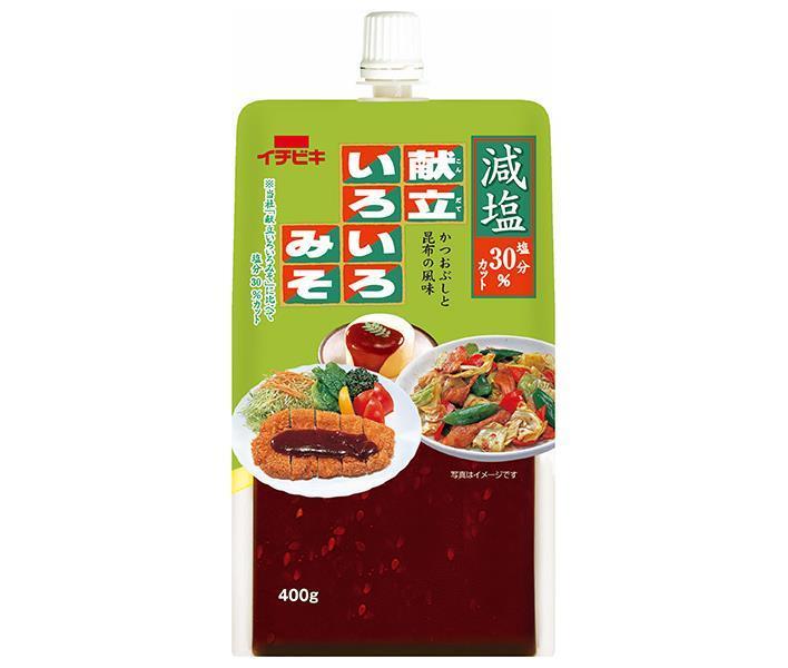 イチビキ 減塩献立いろいろみそ 400g×12本入【日本出荷】