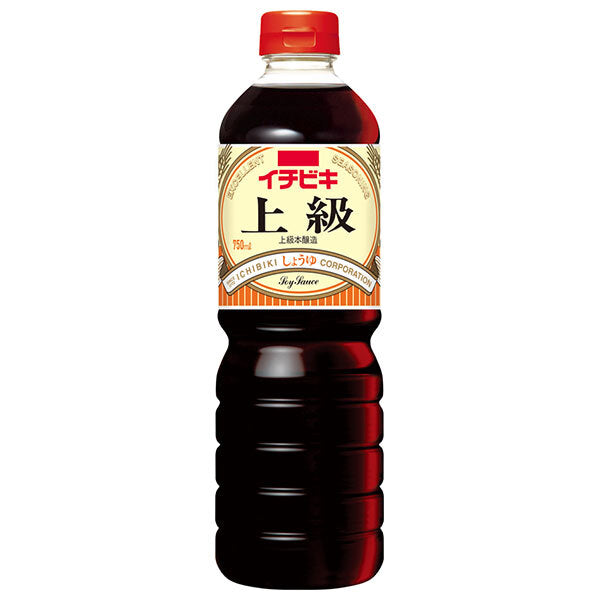 イチビキ 上級しょうゆ 750mlペットボトル×15本入【日本出荷】