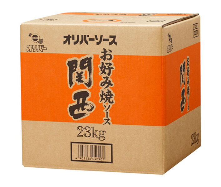 オリバーソース お好み焼ソース 関西 23kg×1ケース入【日本出荷】