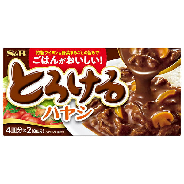 エスビー食品 とろけるハヤシ 140g×10個入【日本出荷】