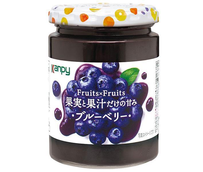 カンピー Fuits×Fruits ブルーベリー 260g瓶×12個入【日本出荷】