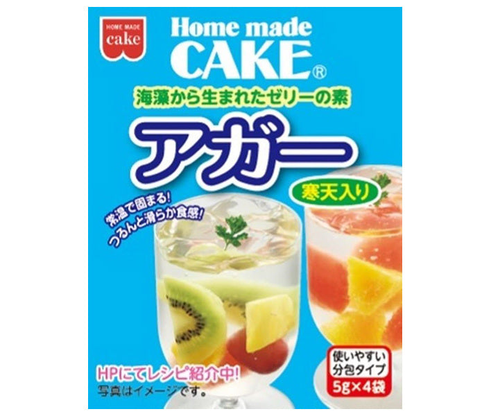 共立食品 ゼリーの素(アガー) 20g(5g×4)×6個入【日本出荷】
