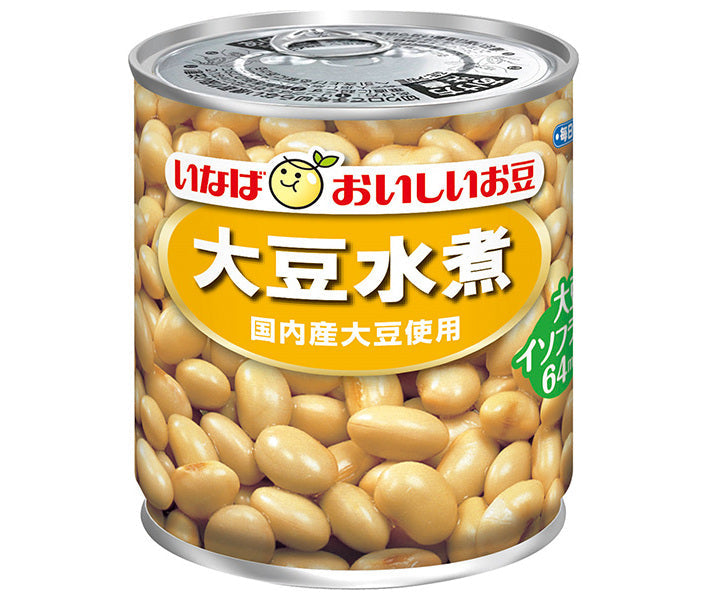 いなば食品 大豆水煮 国内産大豆使用 290g×24個入【日本出荷】