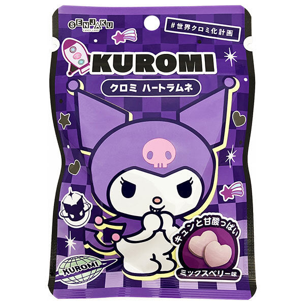 扇雀飴本舗 クロミ ハートラムネ 32g×6袋入【日本出荷】