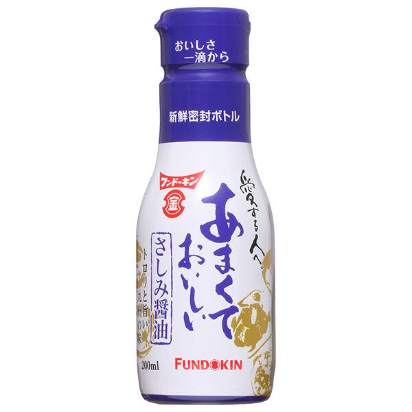 フンドーキン あまくておいしいさしみ醤油 200ml×12本入【日本出荷】