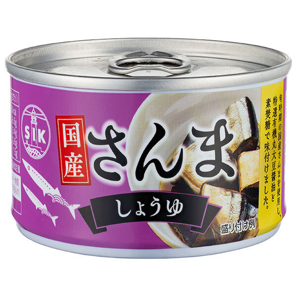 信田缶詰 国産さんま しょうゆ 150g缶×24個入【日本出荷】