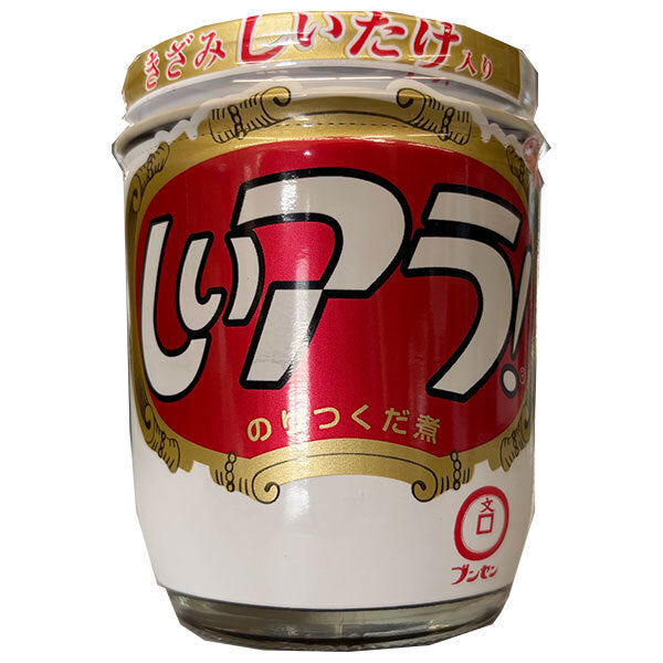 ブンセン きざみしいたけ入り しいアラ!のりつくだ煮 158g瓶×10個入【日本出荷】