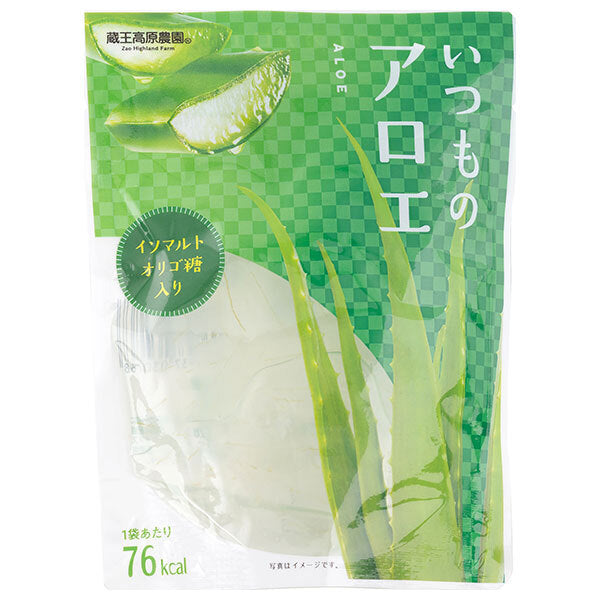 和歌山産業 蔵王高原農園 いつものアロエ 120g×10袋入【日本出荷】