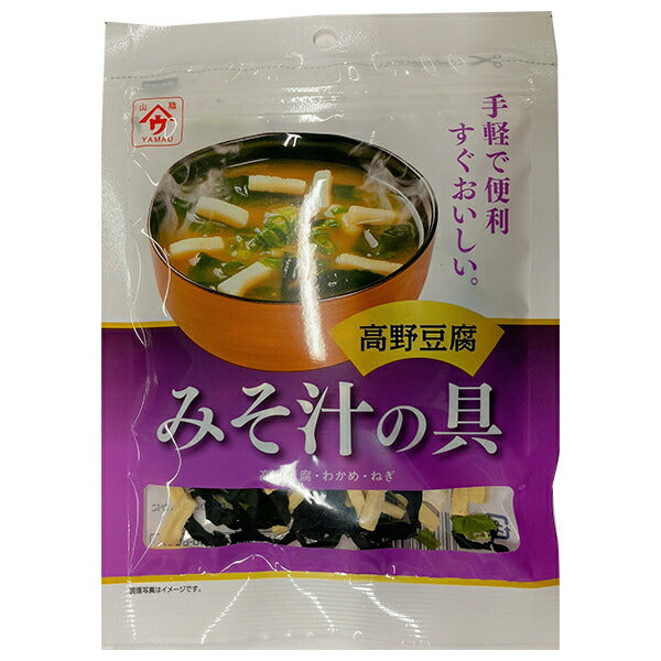 魚の屋 みそ汁の具 高野豆腐 15g袋×20袋入【日本出荷】