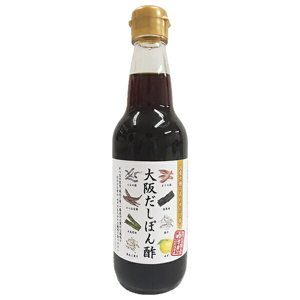 キンリューフーズ 大阪だしぽん酢 360ml瓶×12本入【日本出荷】