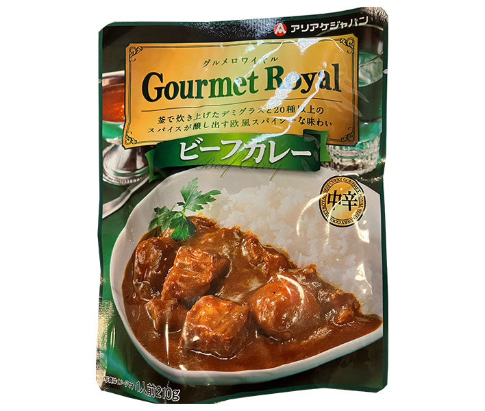 アリアケジャパン Gourmet Royal(グルメロワイヤル) ビーフカレー 210g×50個入【日本出荷】