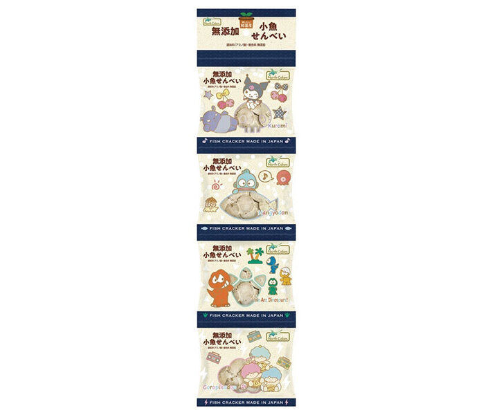 ノースカラーズ 純国産 無添加小魚せんべい(4連) 11g×4×12袋入【日本出荷】