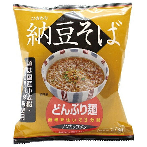 トーエー どんぶり麺 納豆そば 81.5g×24袋入【日本出荷】