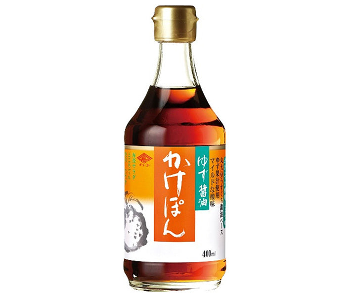 チョーコー ゆず醤油 かけぽん 400ml瓶×12本入【日本出荷】