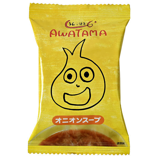 コスモス食品 AWATAMA(あわたま) オニオンスープ 10食×2箱入【日本出荷】
