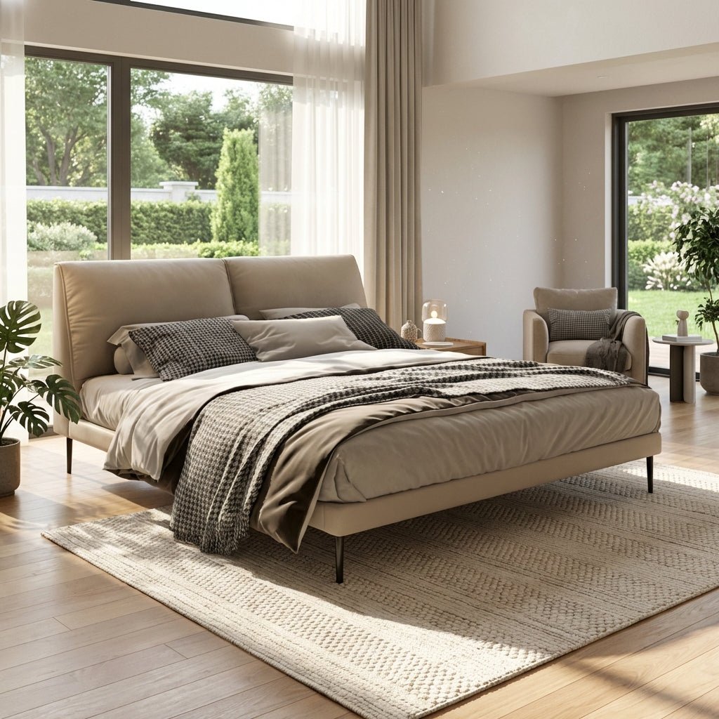 Aarhus Upholstered King Bed