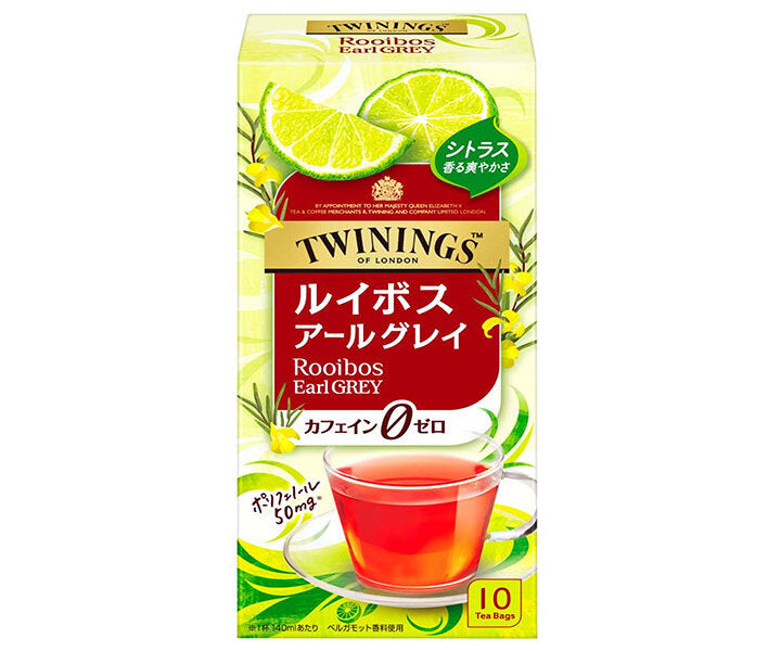 片岡物産 トワイニング ティーバッグ ルイボス アールグレイ 10袋×6本入【日本出荷】