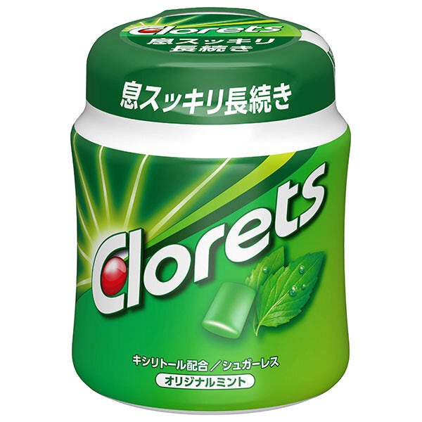 モンデリーズ ジャパン クロレッツXP オリジナルミント ボトルR(粒ガム) 140g×6個入【日本出荷】