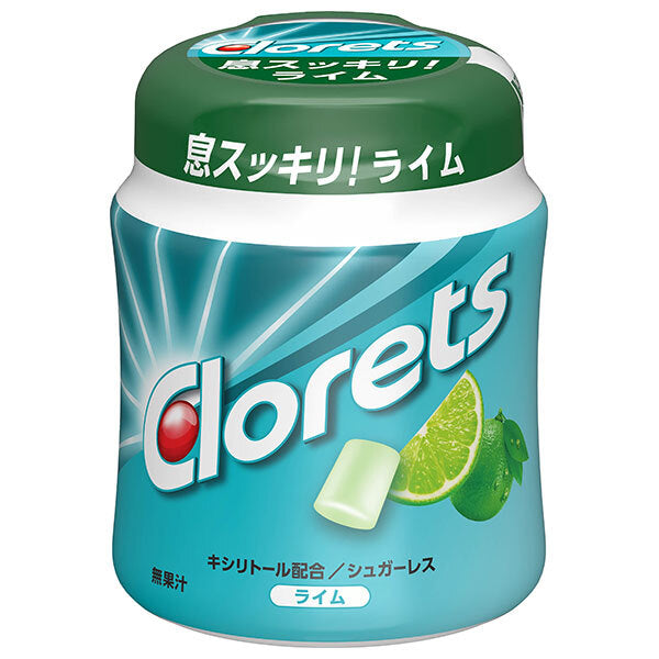 モンデリーズ ジャパン クロレッツXP ライムボトル(粒ガム) 130g×6個入【日本出荷】