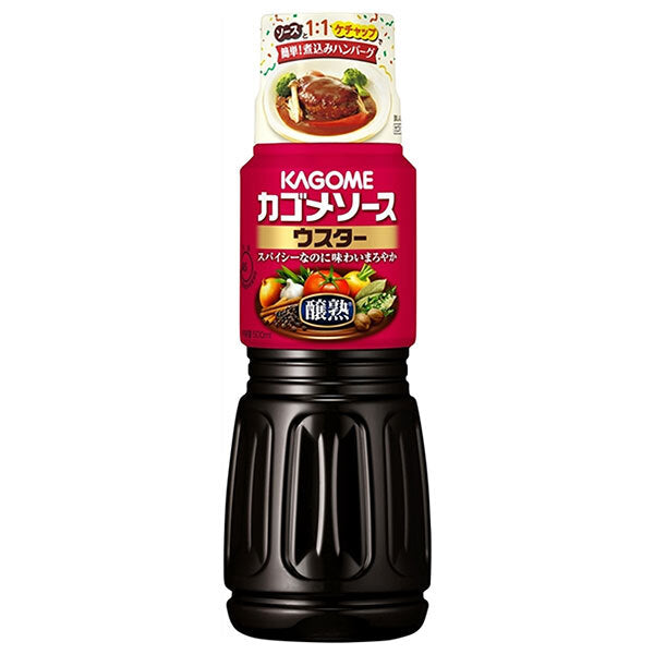 カゴメ 醸熟ソース ウスター 500ml×20本入【日本出荷】