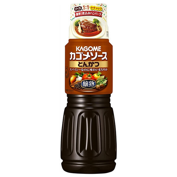 カゴメ 醸熟ソース とんかつ 500ml×20本入【日本出荷】