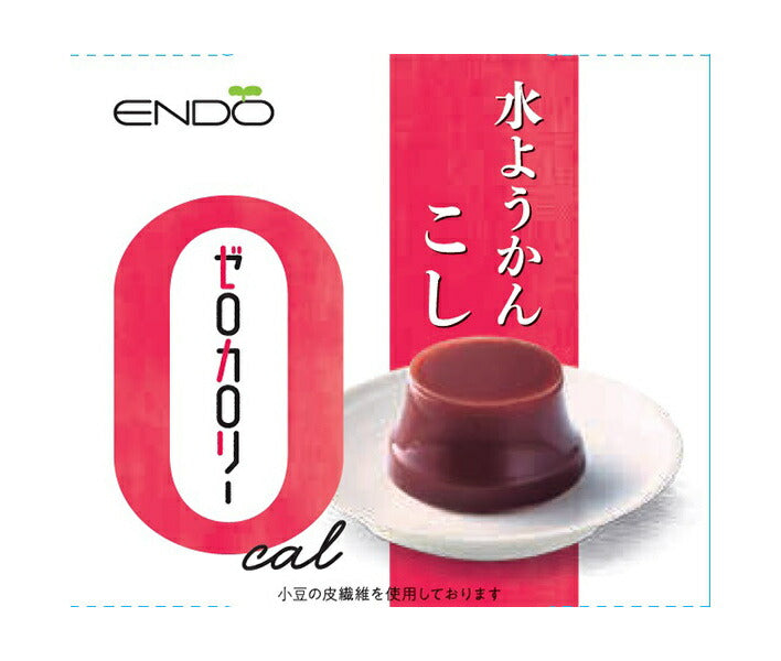 遠藤製餡 ゼロカロリー 水ようかん こし 90g×24個入【日本出荷】