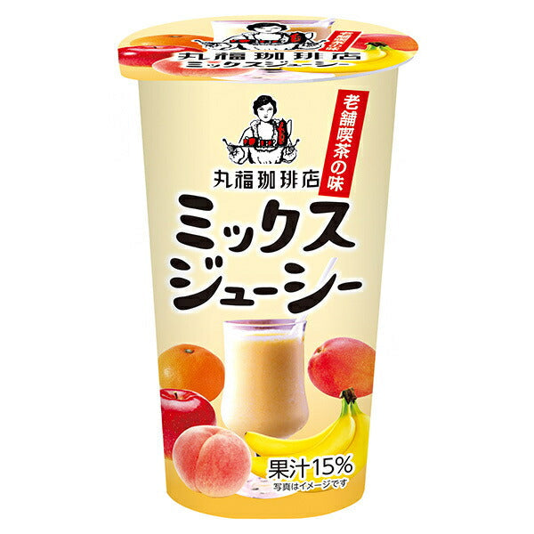 メロディアン 丸福珈琲監修 ミックスジューシー 180g×24(12×2)本入【日本出荷】