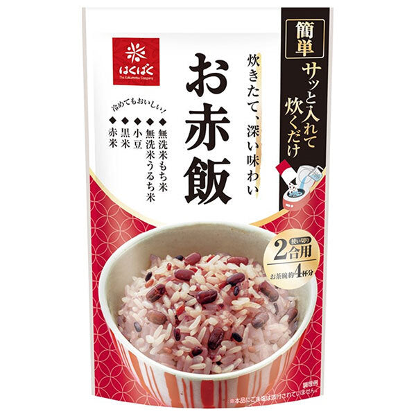 はくばく お赤飯 308g×6袋入【日本出荷】