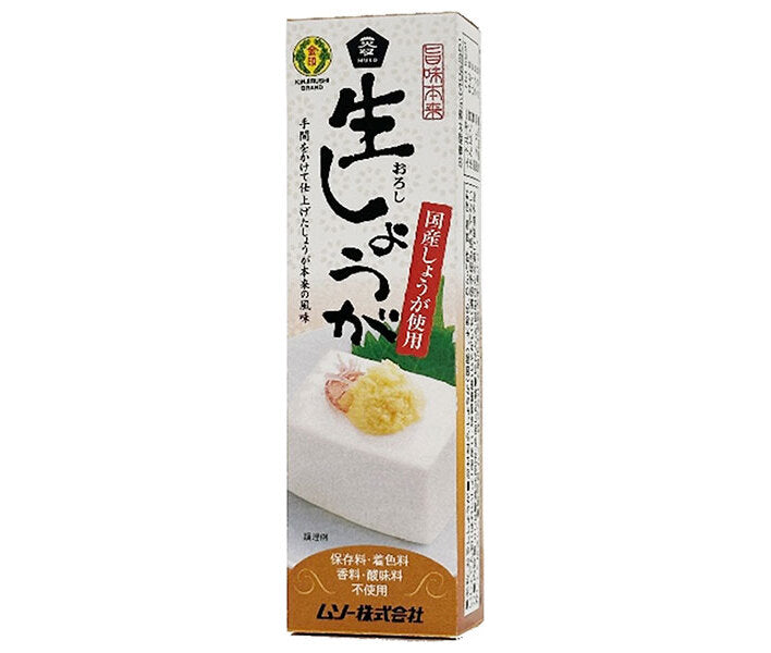 ムソー 旨味本来 生しょうが(チューブ入り) 40g×10本入【日本出荷】
