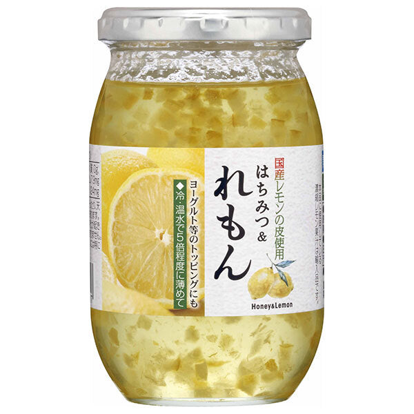 加藤美蜂園 はちみつ&れもん 420g×6本入【日本出荷】