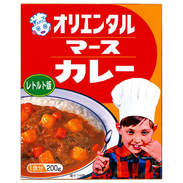 オリエンタル マースカレーレトルト版 200g×30個入【日本出荷】