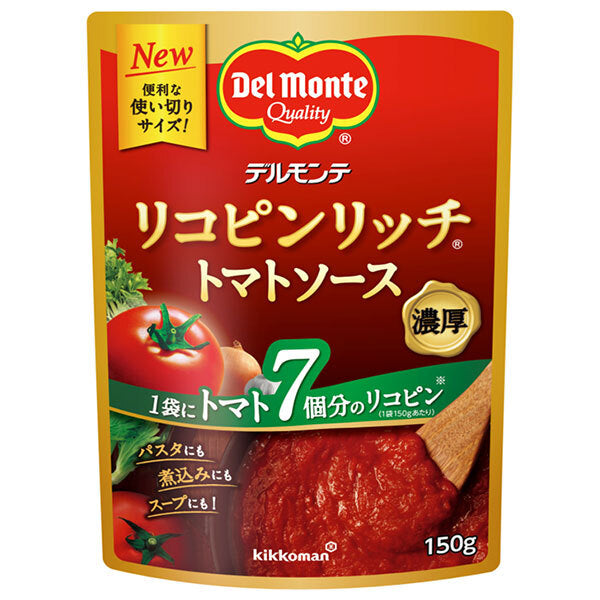 デルモンテ リコピンリッチ トマトソース 150g×12本入【日本出荷】