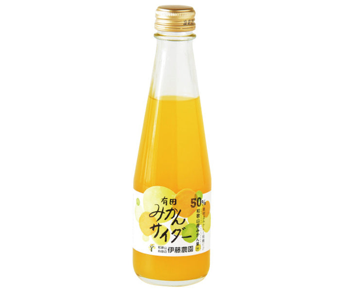伊藤農園 有田みかんサイダー 200ml瓶×24本入【日本出荷】