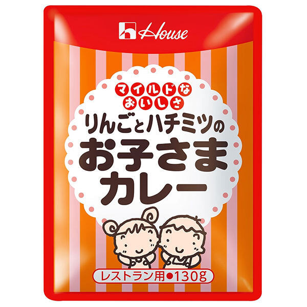 ハウス食品 りんごとハチミツのお子さまカレー 130g×30袋入【日本出荷】