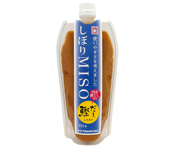 ヤマク食品 しぼりMISO 国産鰹だし 350g×10袋入【日本出荷】