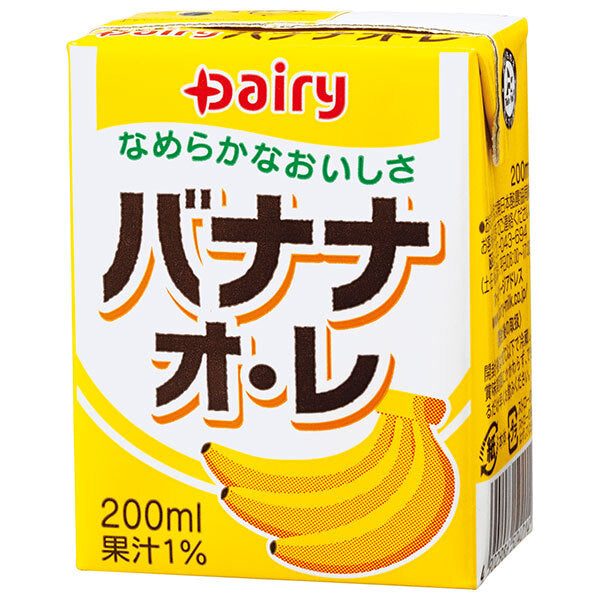 南日本酪農協同 デーリィ バナナ オ レ 200ml紙パック×24本入【日本出荷】
