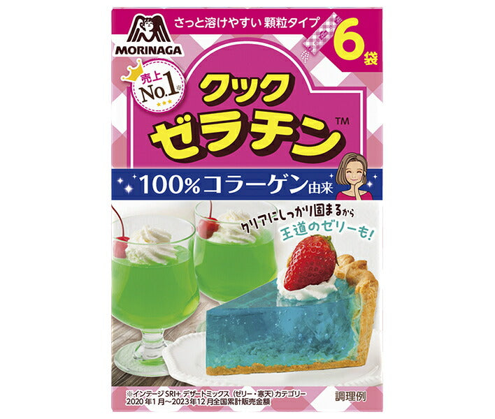 森永製菓 クックゼラチン 30g(5g×6袋)×6個入【日本出荷】