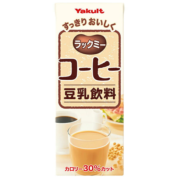 ヤクルト ラックミー コーヒー 200ml紙パック×24本入【日本出荷】
