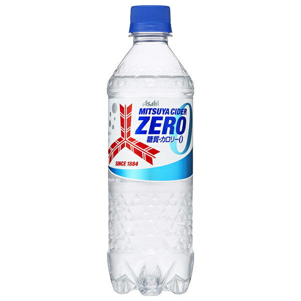 アサヒ飲料 三ツ矢サイダー ZERO(ゼロ) 500mlペットボトル×24本入【日本出荷】