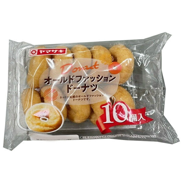 山崎製パン オールドファッションドーナツ 10個入×6個入【日本出荷】
