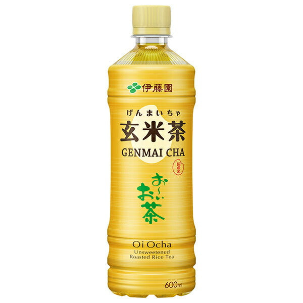 伊藤園 お〜いお茶 玄米茶 600mlペットボトル×24本入【日本出荷】