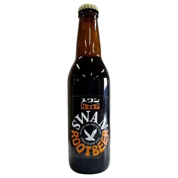 友桝飲料 スワンルートビア 315ml瓶×24本入【日本出荷】