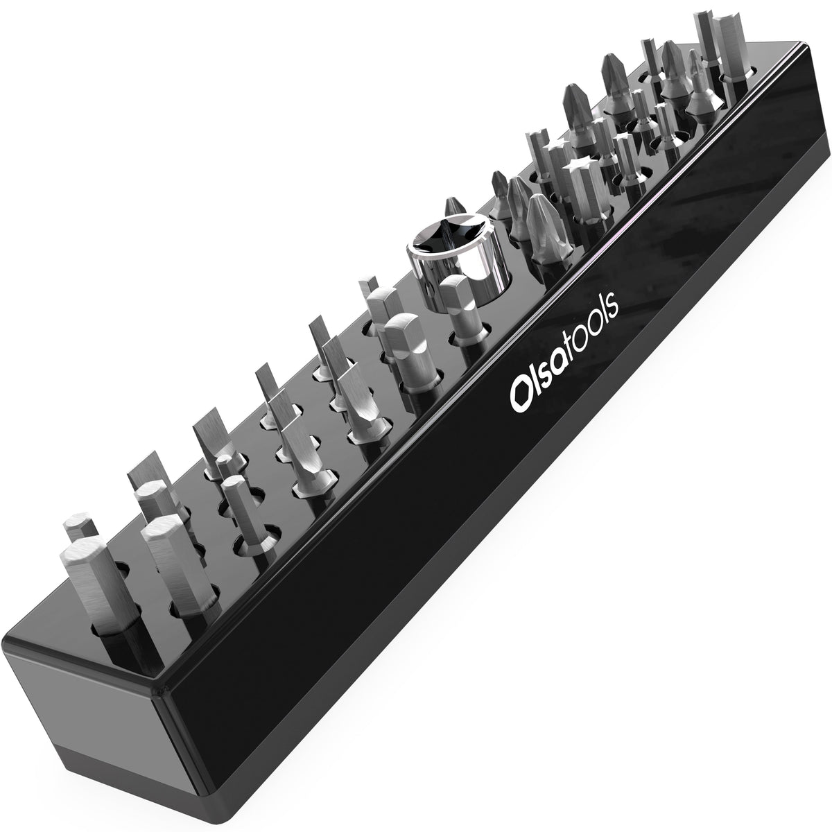 Magnetic Hex 1/4" Bit Organizer