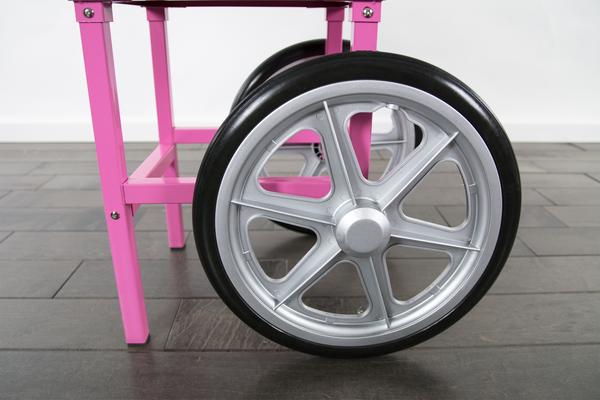 Canadian Flosser Cotton Candy Machine with Cart (Pink)