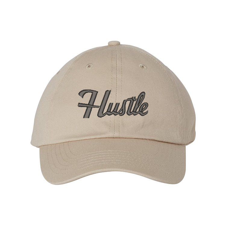 Casquette "Hustle" brodée