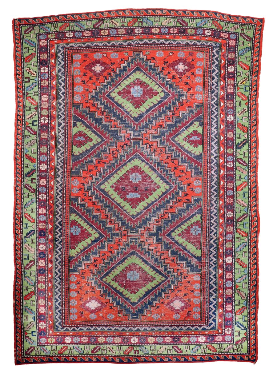 Caucasian Soumak Rug | 5' 11" x 10'