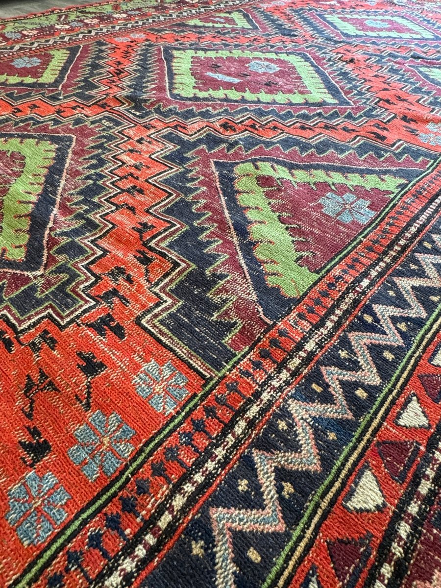 Caucasian Soumak Rug | 5' 11" x 10'