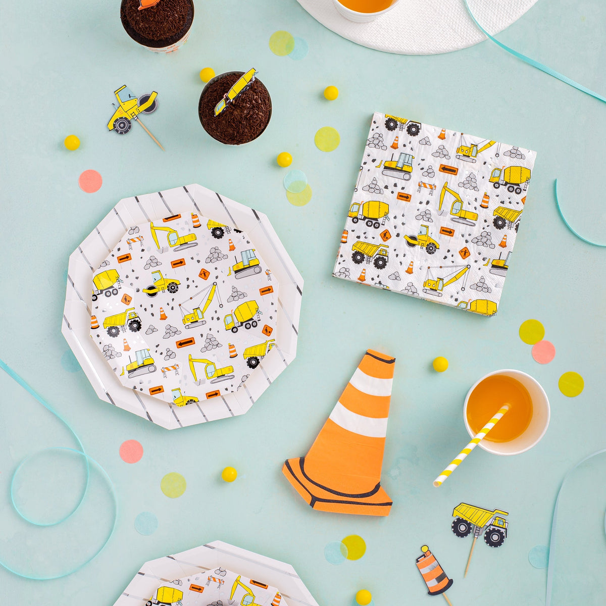 Construction Napkins (SET OF 16)